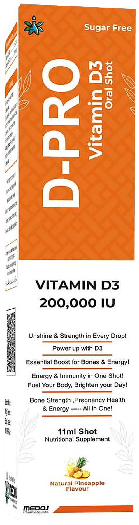 D-Pro Vitamin D3 Oral Shot packaging